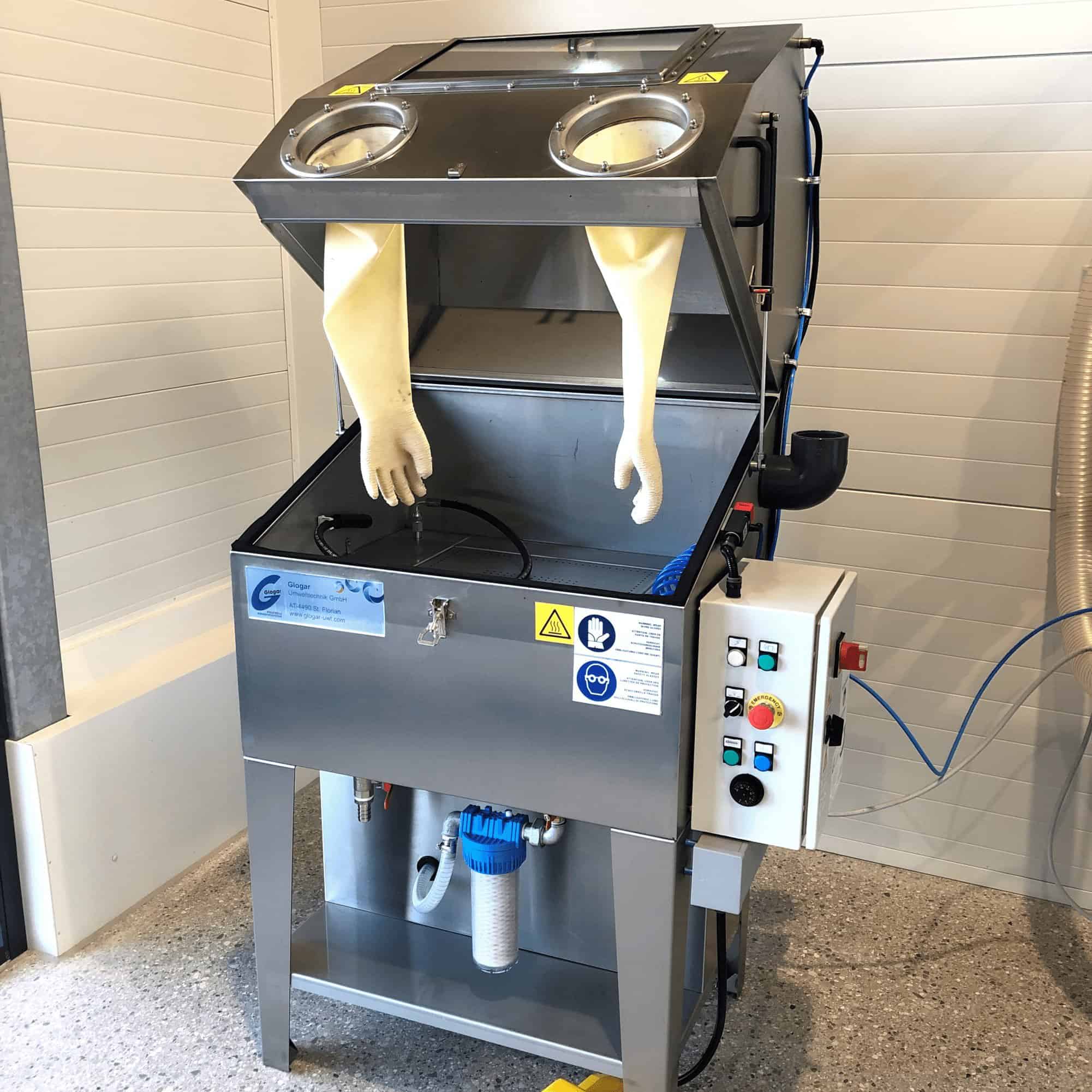 Hochdruck-Waschtisch gebraucht Komfort-Bedienung mittels Fußschalter