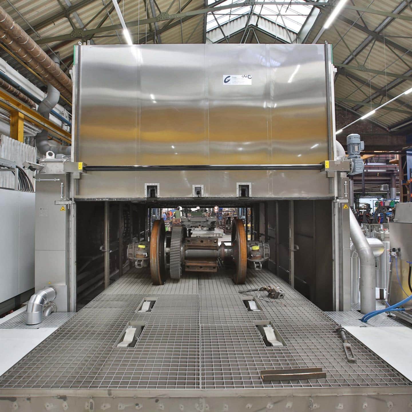 Large parts cleaning system