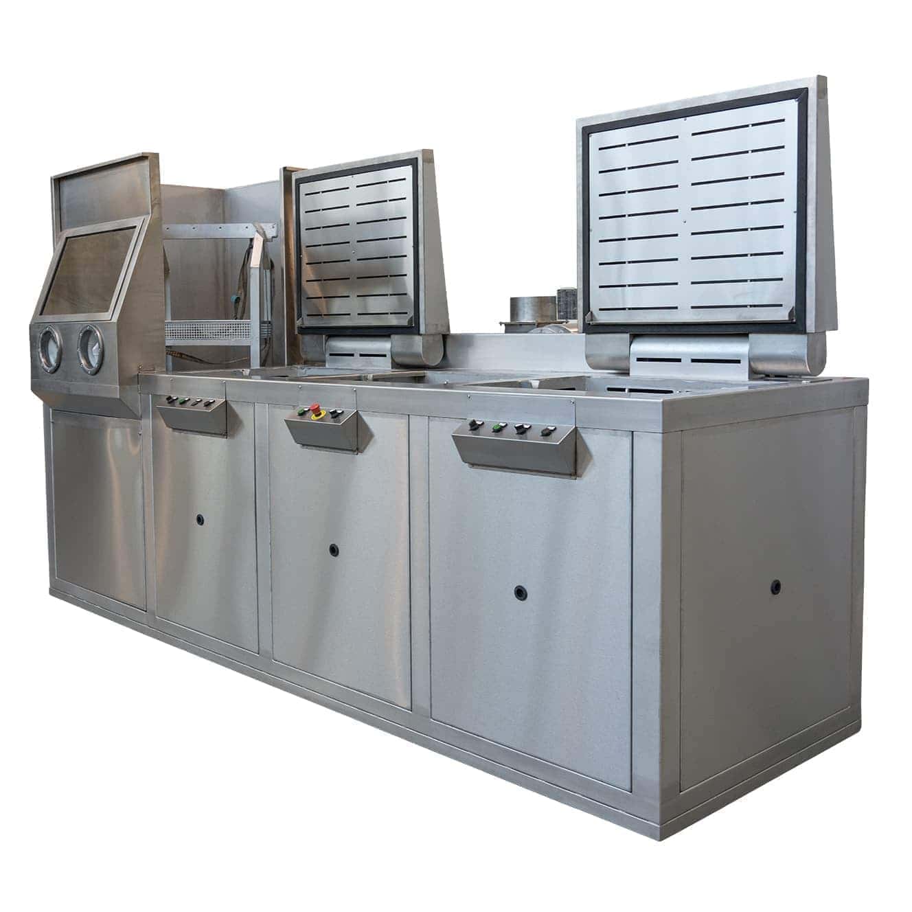 mehrstufige Ultraschall - Werkzeugreinigung