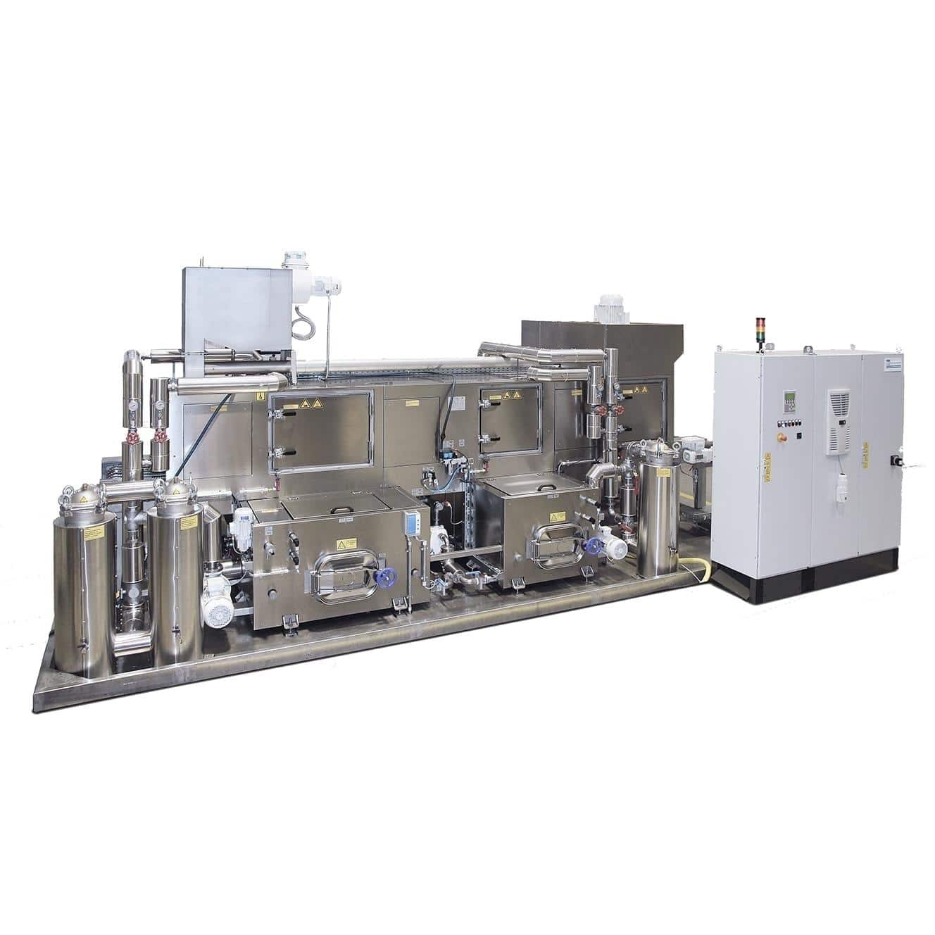 Durchlaufreinigungsanlage für die Entfettung und Reinigung von Bauteilen