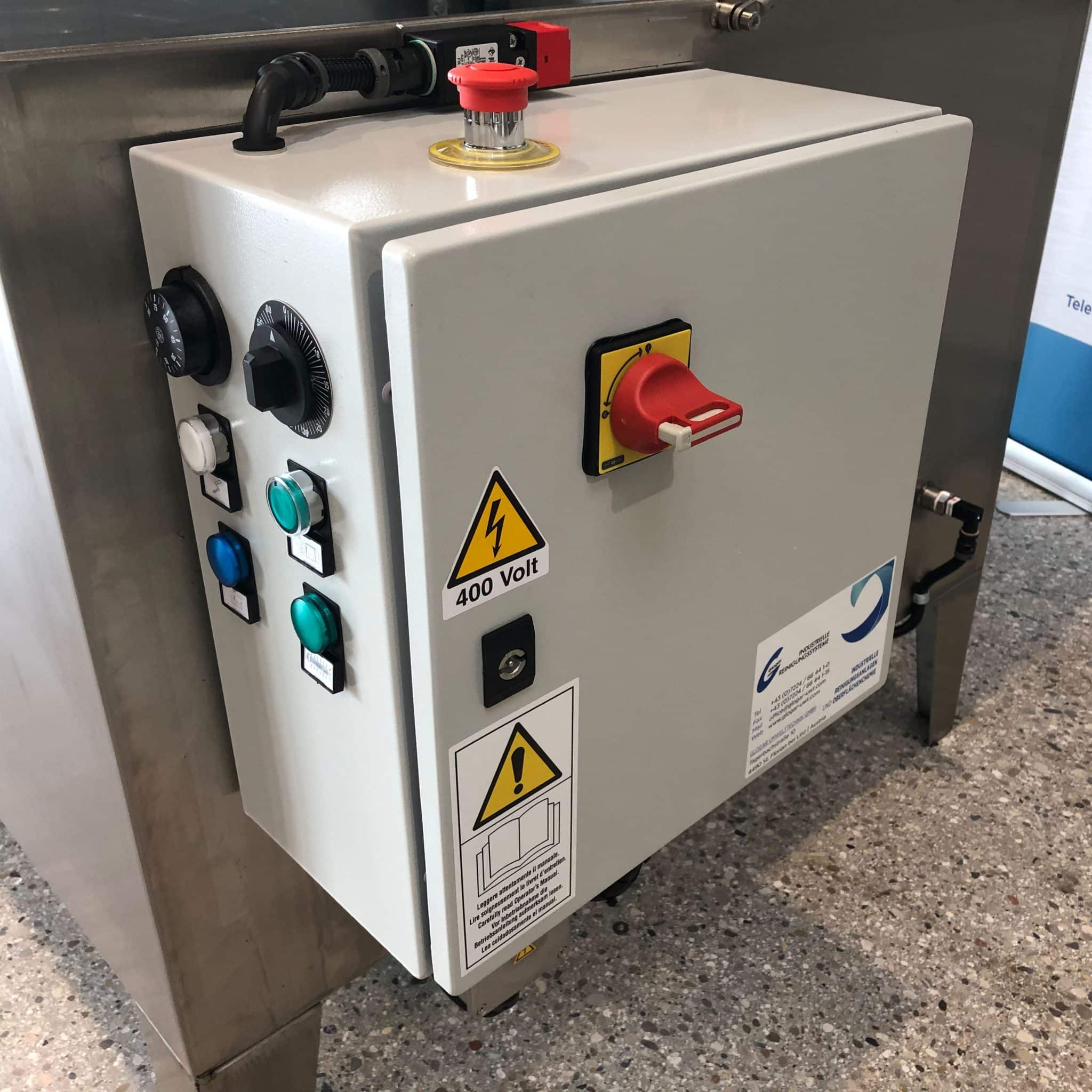 Teilereinigungsanlage L FP Schaltkasten