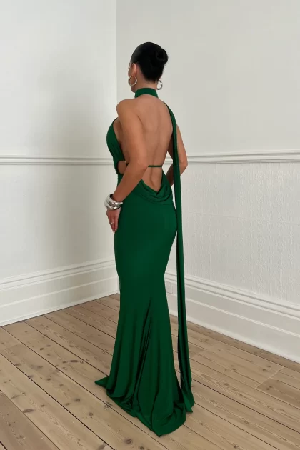 MELANI Sofia Gown - Emerald - Image 7