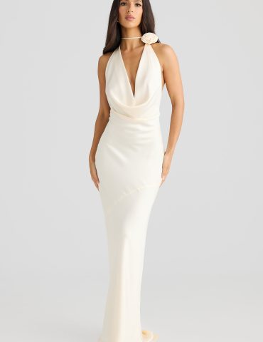 MELANI Josefina Gown - Pearl White