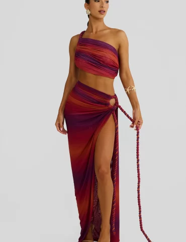 MELANI Licia Crop - Sunset Ombre