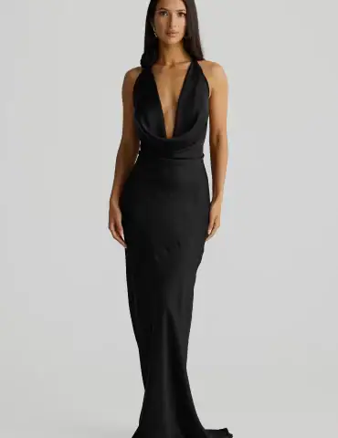 MELANI Josefina Gown - Black