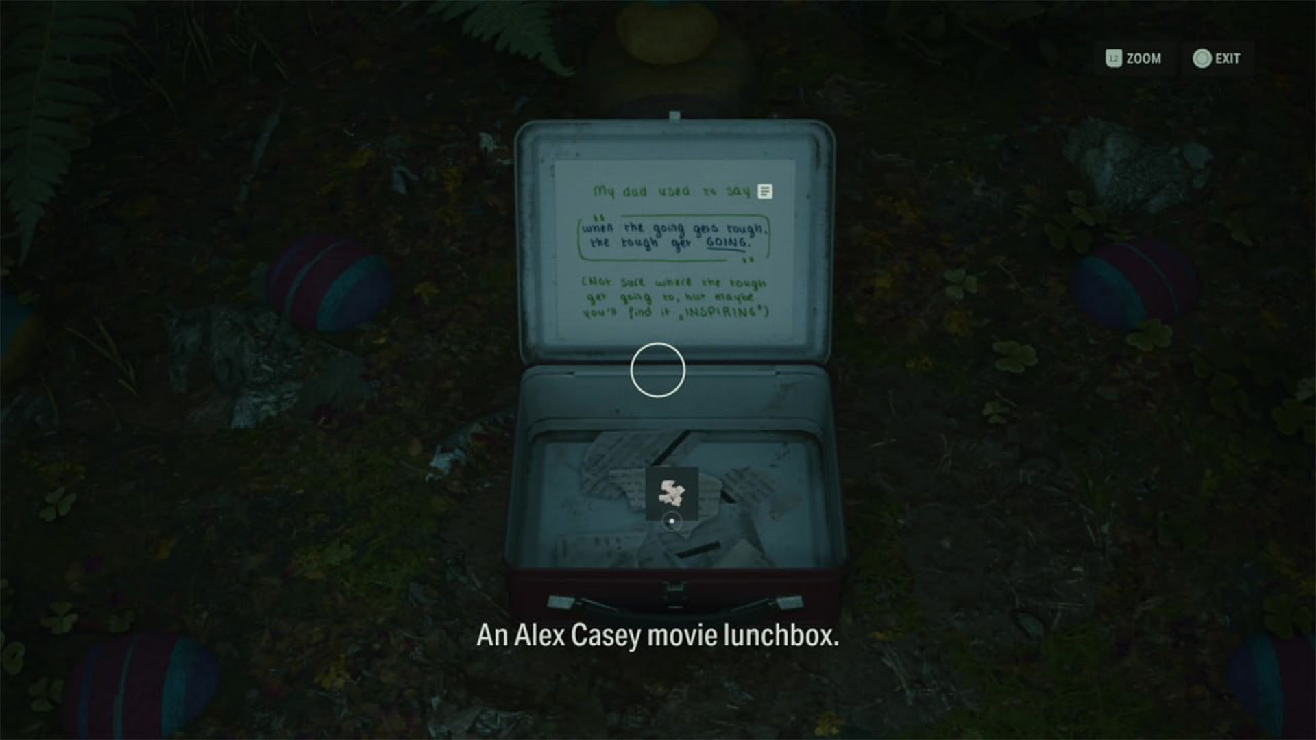 Alan Wake 2 lunchbox locations