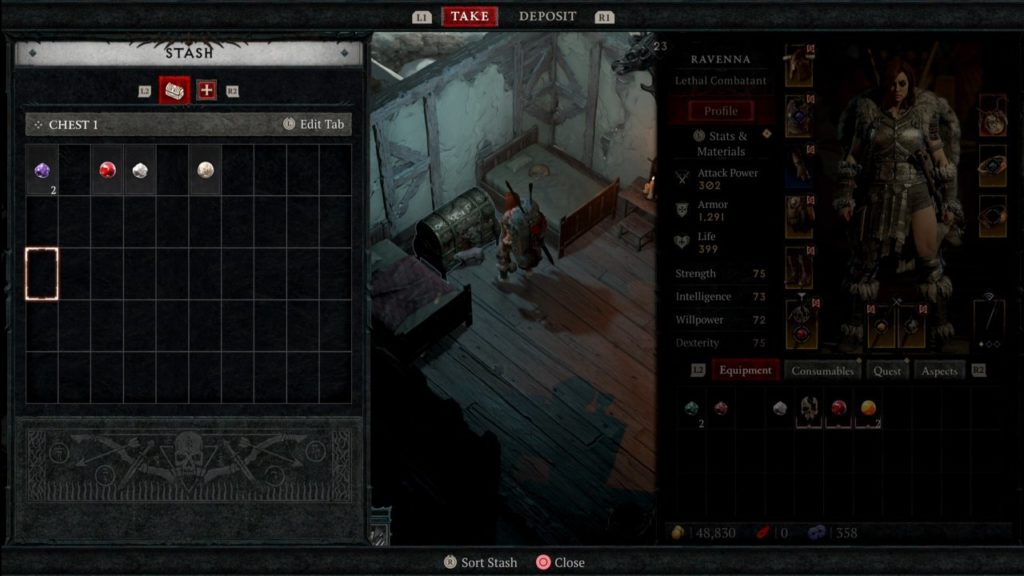 Diablo 4 | How to use the Stash