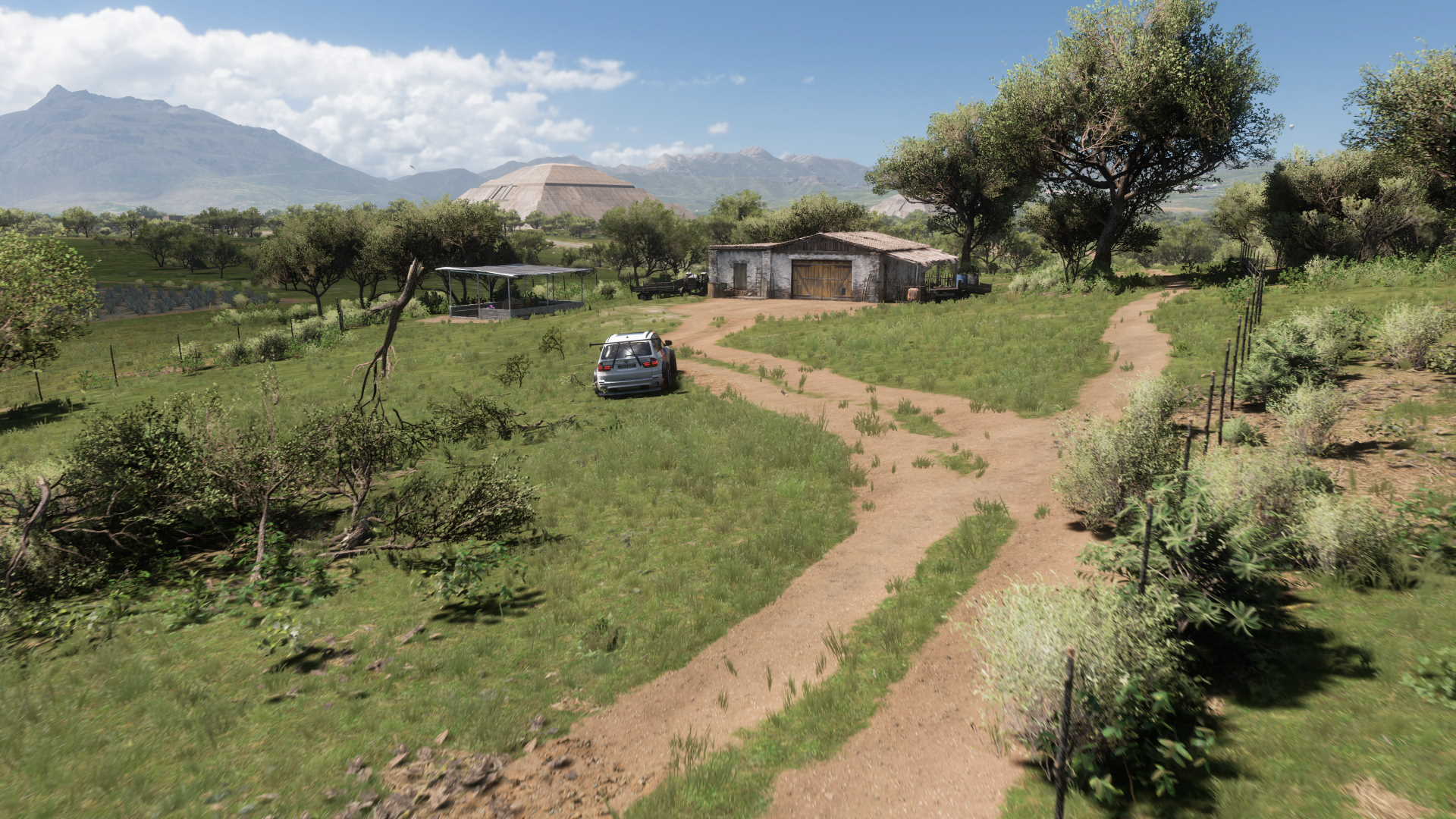 Dodge Dart Hemi Super Stock: Let of Gran Pantano, within farmlands