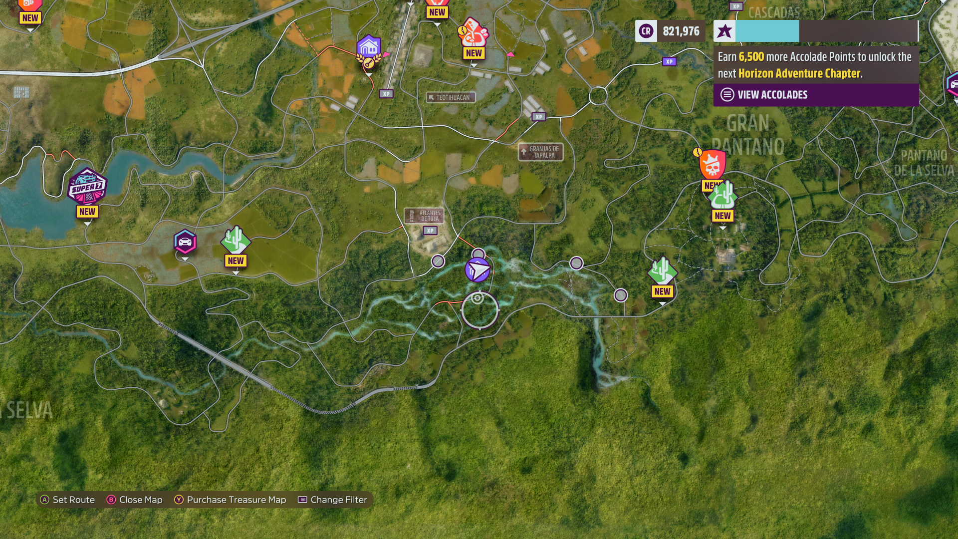 GMC Jimmy: Atlantes Detula, bottom of the map in Gran Pantano