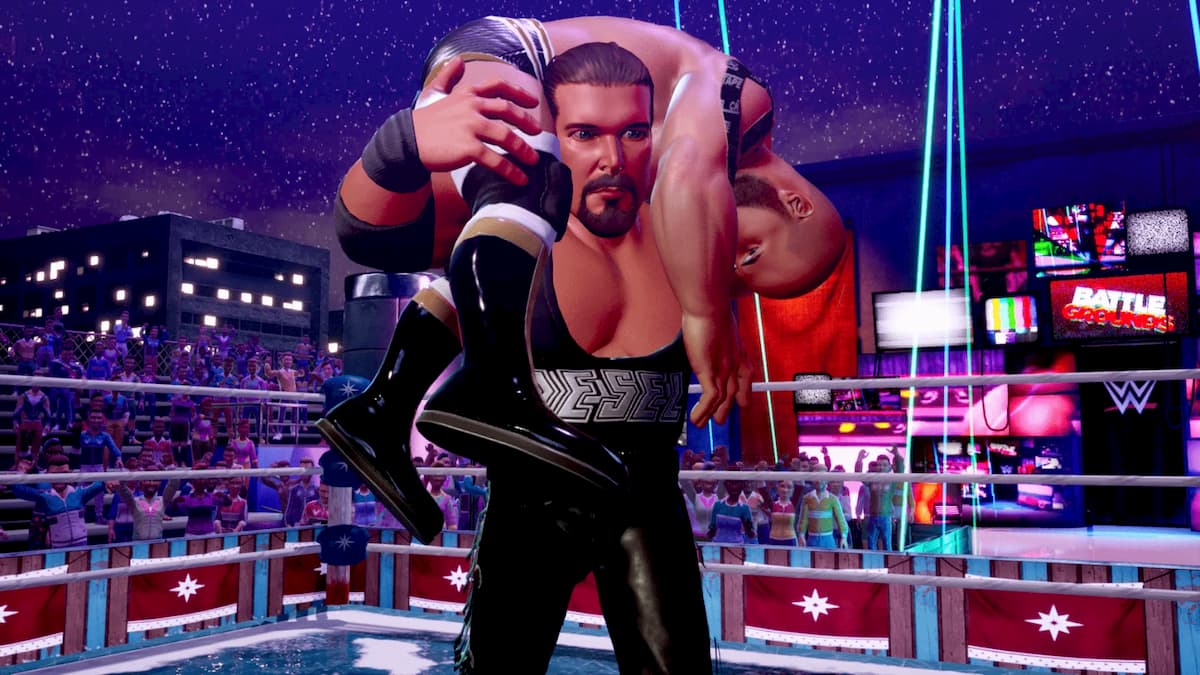 WWE 2K Battlegrounds Diesel