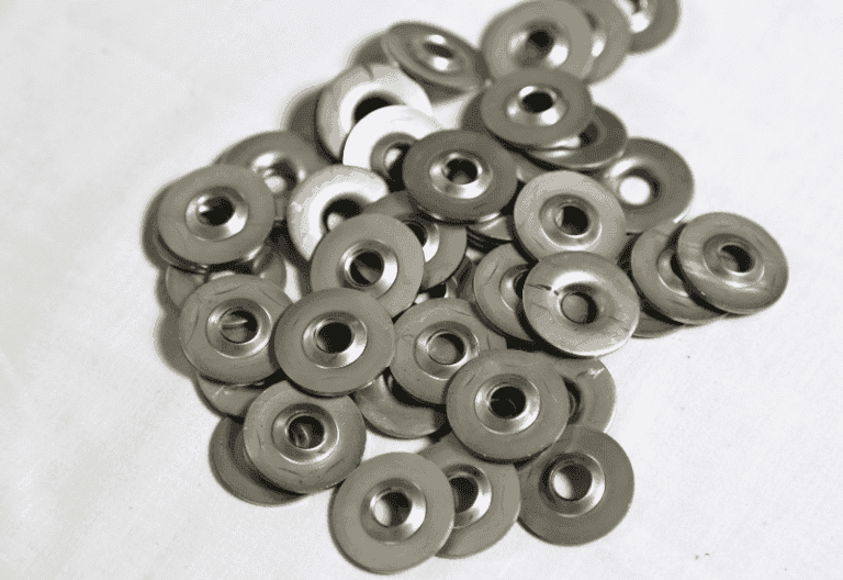 Custom punched washers from Graepels