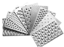 Safedeck range of surface patterns for underfoot safety and grip