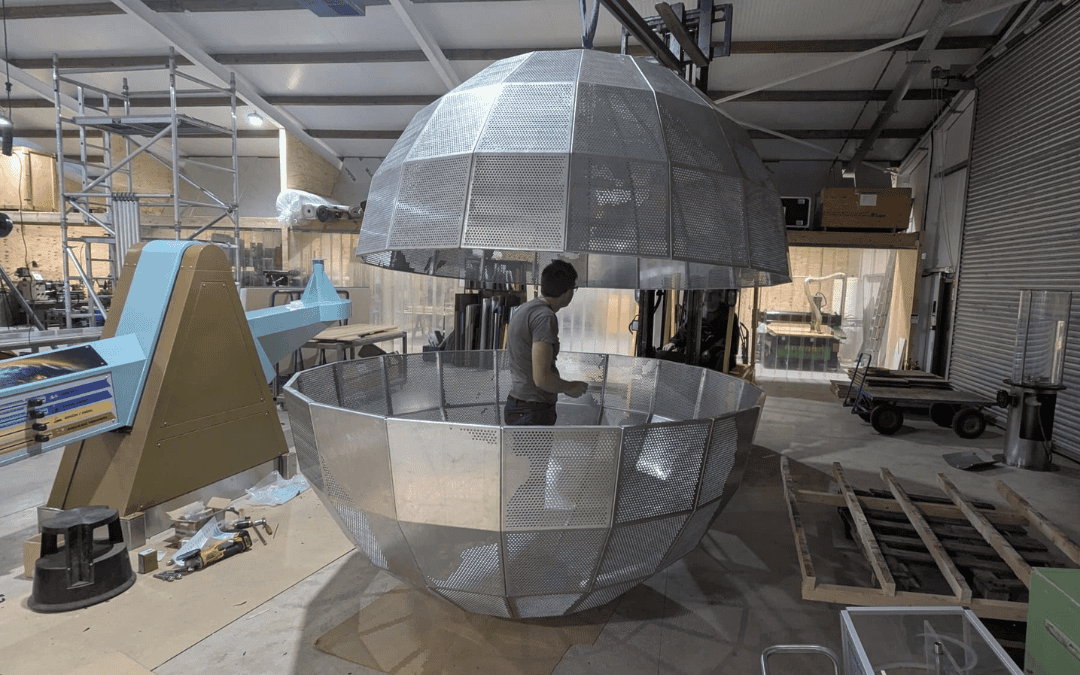 Perforated metal, sustainable design, manufactured by Graepels