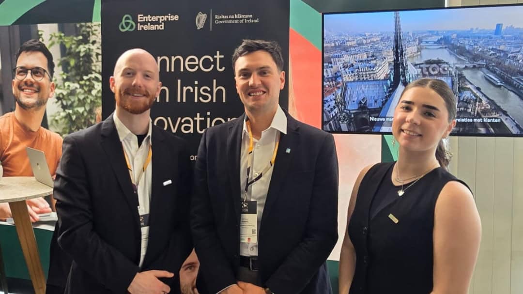 Enterprise Ireland delegation at Kickstart Europe 2026 Amsterdam