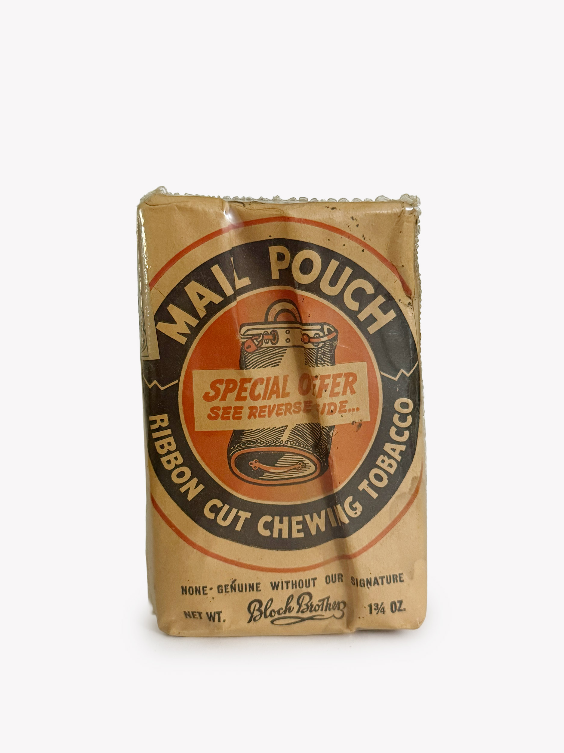 1937-1941 Bloch Brothers vintage tobacco pouch