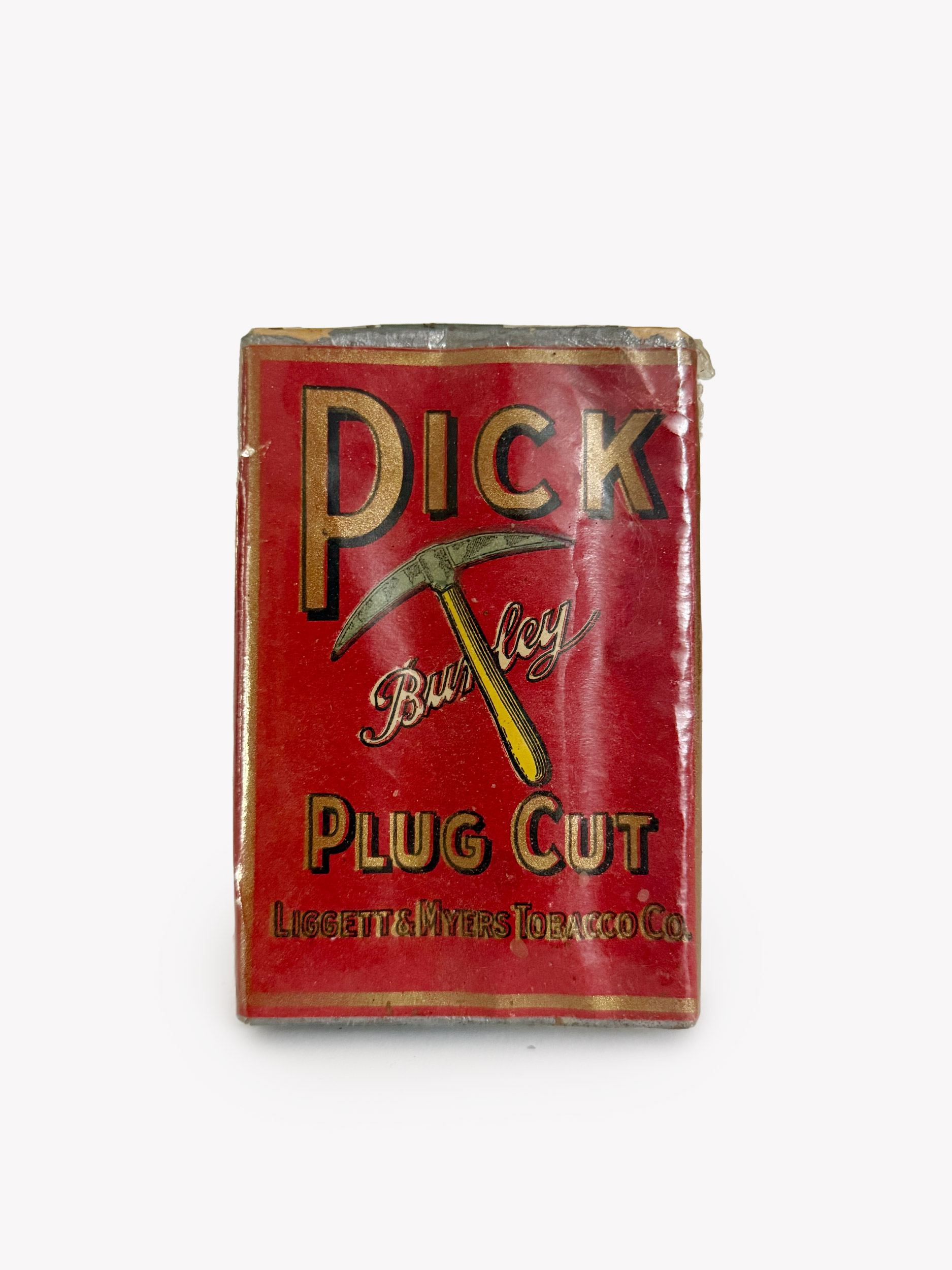 1910 Burley Pick Plug Cut (Liggett & Myers Tobacco Co.) vintage tobacco pouch