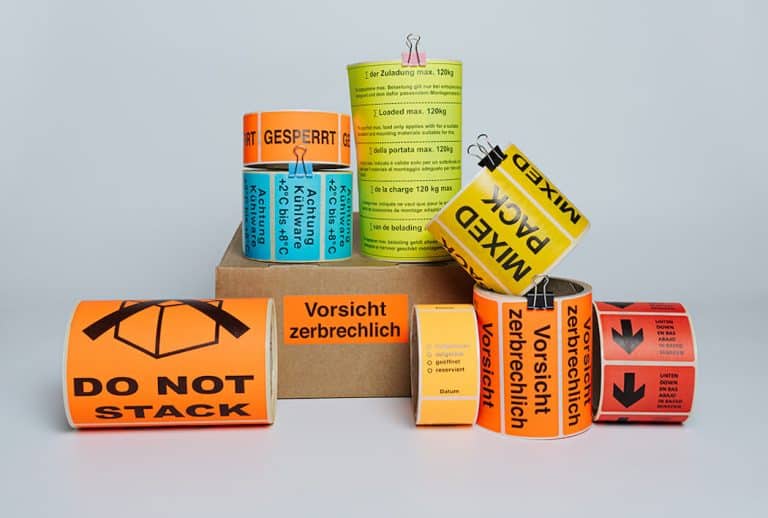 hauer labels slh e versandetiketten