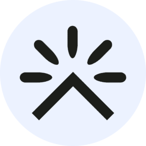 Location avec option d'achat - leasing immobilier logo sezame rond bleu