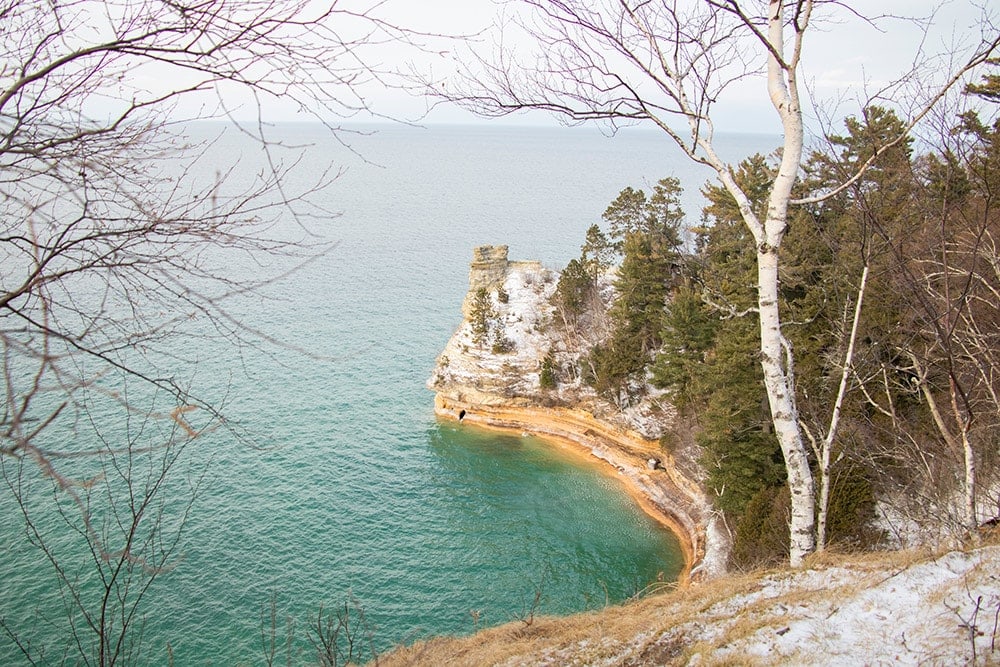 Exploring Michigan’s Upper Peninsula in Winter | A Fun Weekend Getaway Miner's Castle Rock | Michigan's Upper Peninsula