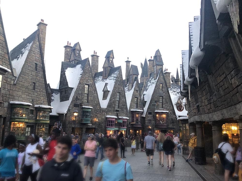 Universal Orlando Resort | The Ultimate Guide on a Budget A view of Hogsmeade at Universal Florida