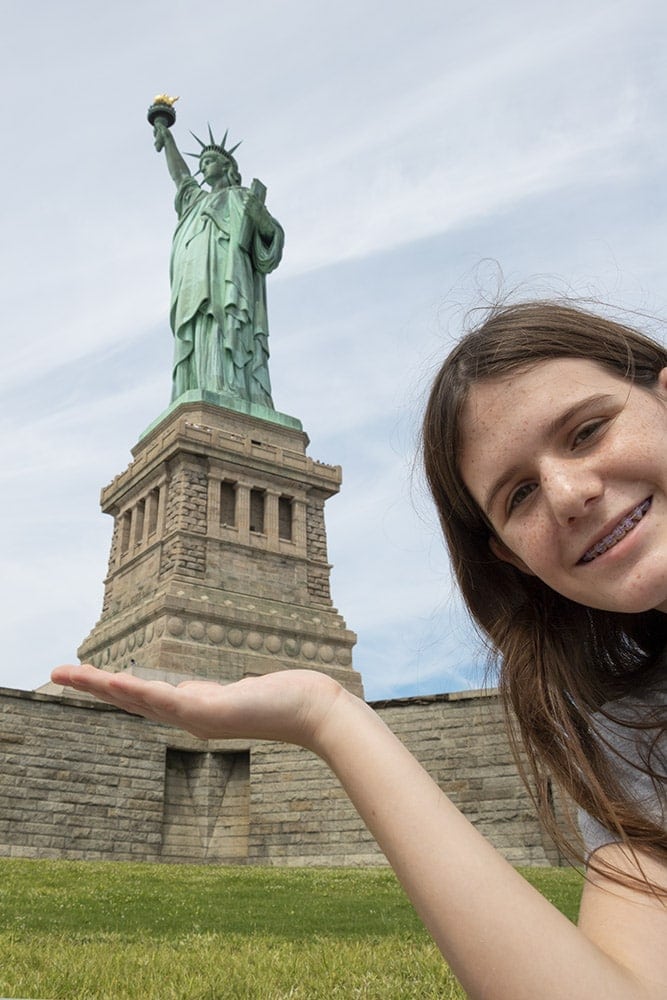 Budget Family Vacation- East Coast Road Trip to Acadia National Park Statue of Liberty - East Coast Road Trip