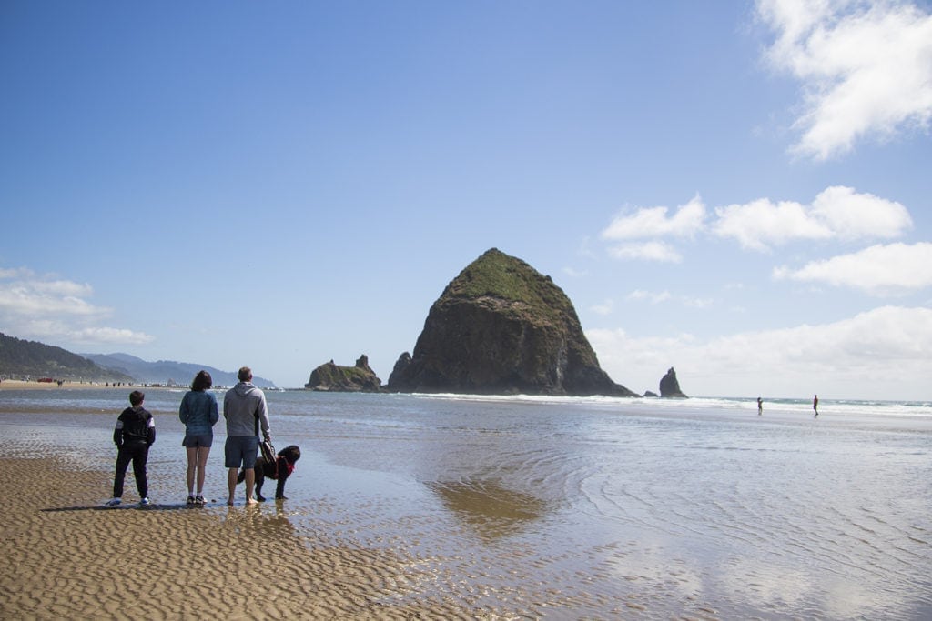 17 Best Day Hikes in Oregon You Don’t Want to Miss (Dog & Family-Friendly) Haystack Rock at Cannon Beach, Oregon