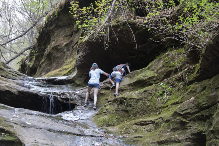 Hiking Little Grand Canyon in Shawnee National Forest