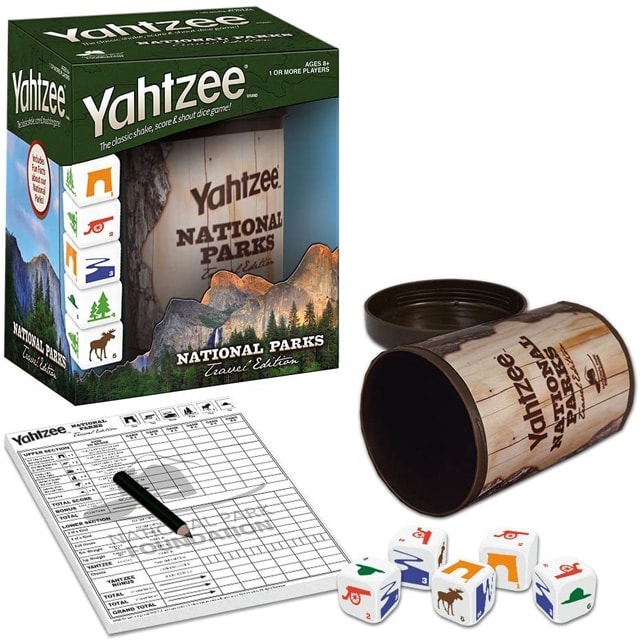 50+ Thoughtful Gifts for National Park Lovers 50+ Thoughtful Gifts for National Park Lovers national park game yahtzee