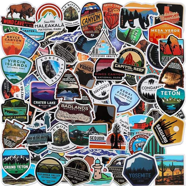 50+ Thoughtful Gifts for National Park Lovers 50+ Thoughtful Gifts for National Park Lovers national park stickers