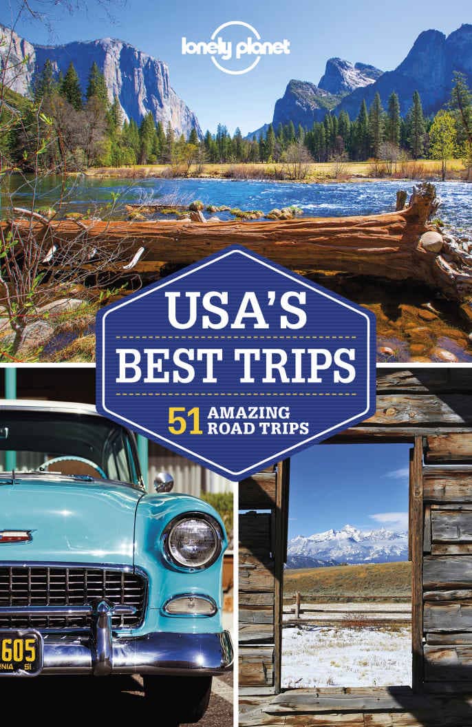 Awesome Gifts For Road Trippers (They’re Practical Too) Lonely Plante's book on USA's best road trips.