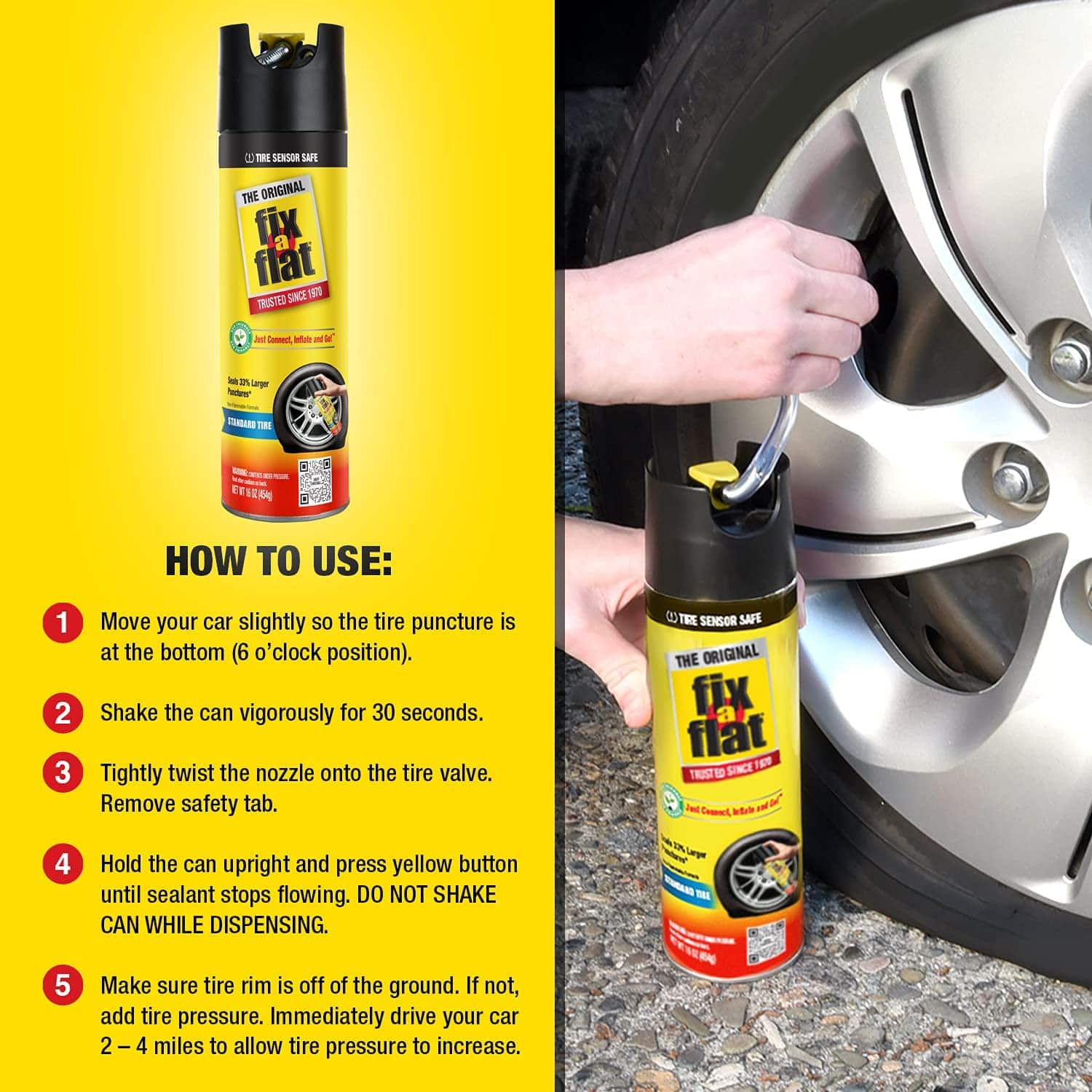 Awesome Gifts For Road Trippers (They’re Practical Too) Tire repair kit