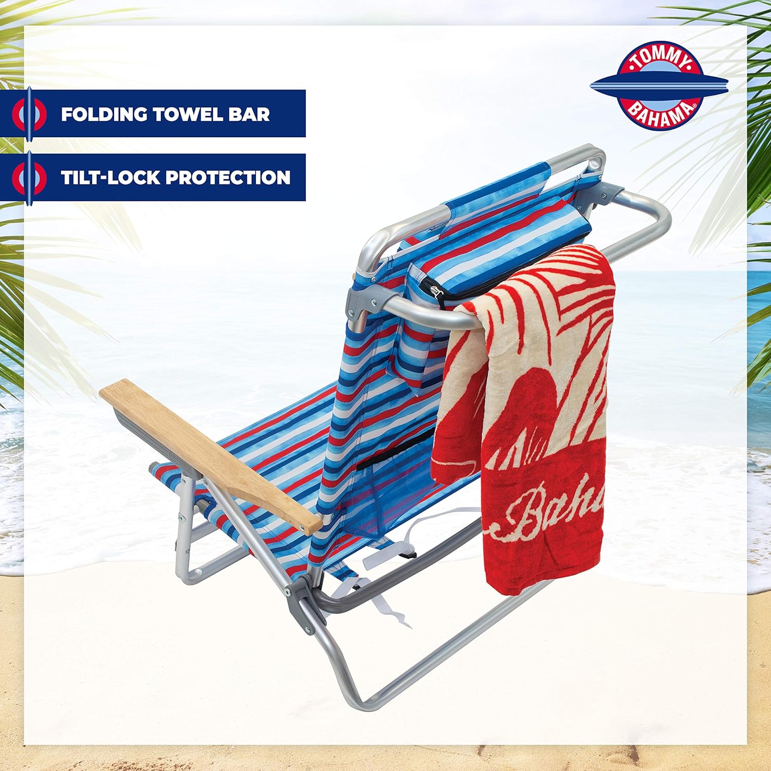 Tommy Bahama Backpack Beach Chair