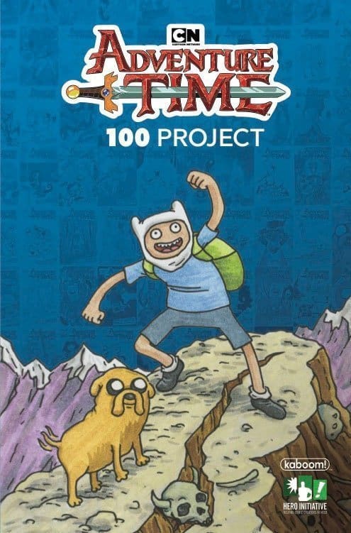 Adventure Time 100 Project digital art supporting Hero Initiative charity.