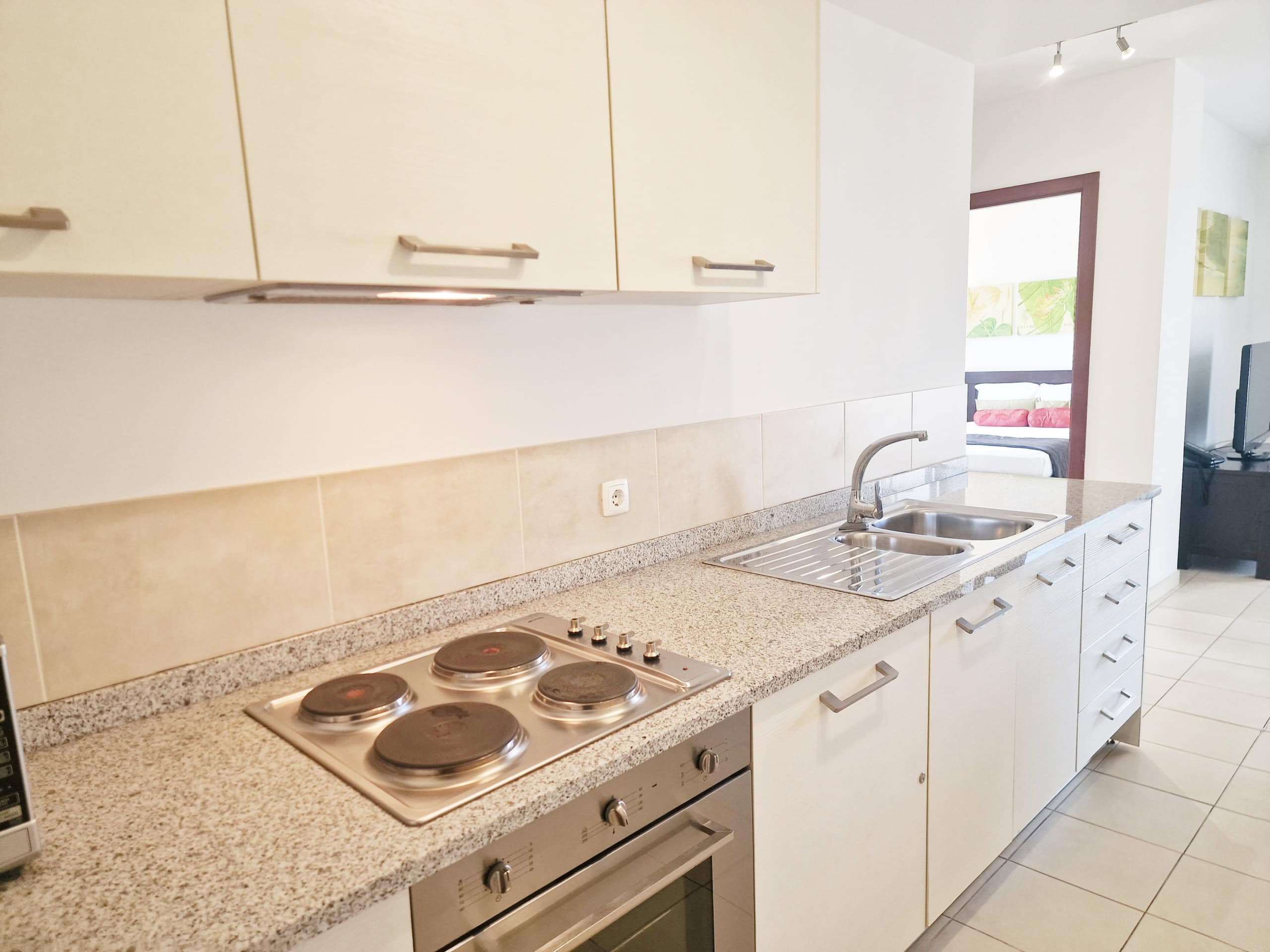 Kitchen - Melia Tortuga Pool Views Apartment, Sal, Cabo Verde