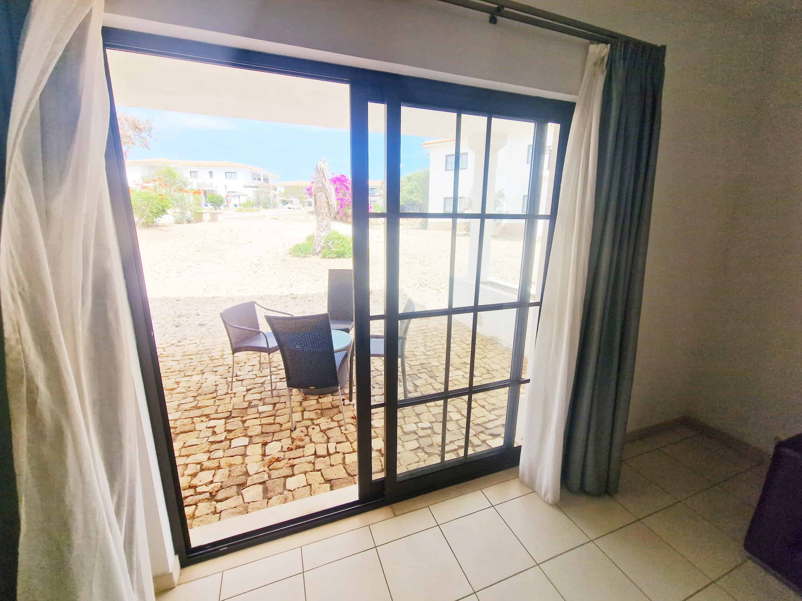 Doors to Terrace - Melia Tortuga Pool Views Apartment, Sal, Cabo Verde