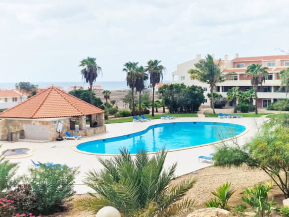 Balcony view: OCEAN & POOL VIEWS: Paradise Beach 2 Bed for Sale