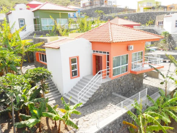 Exterior View - Mountainside 2 Bed Villa with Ocean Views, Santo Antao