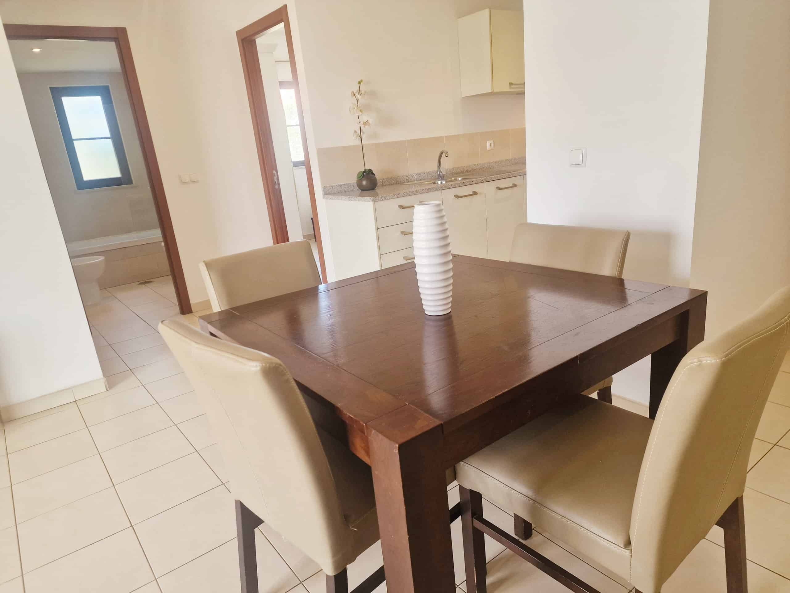 Dining Table - Melia Tortuga 2 Bed Penthouse for Sale, Sal, Cape Verde