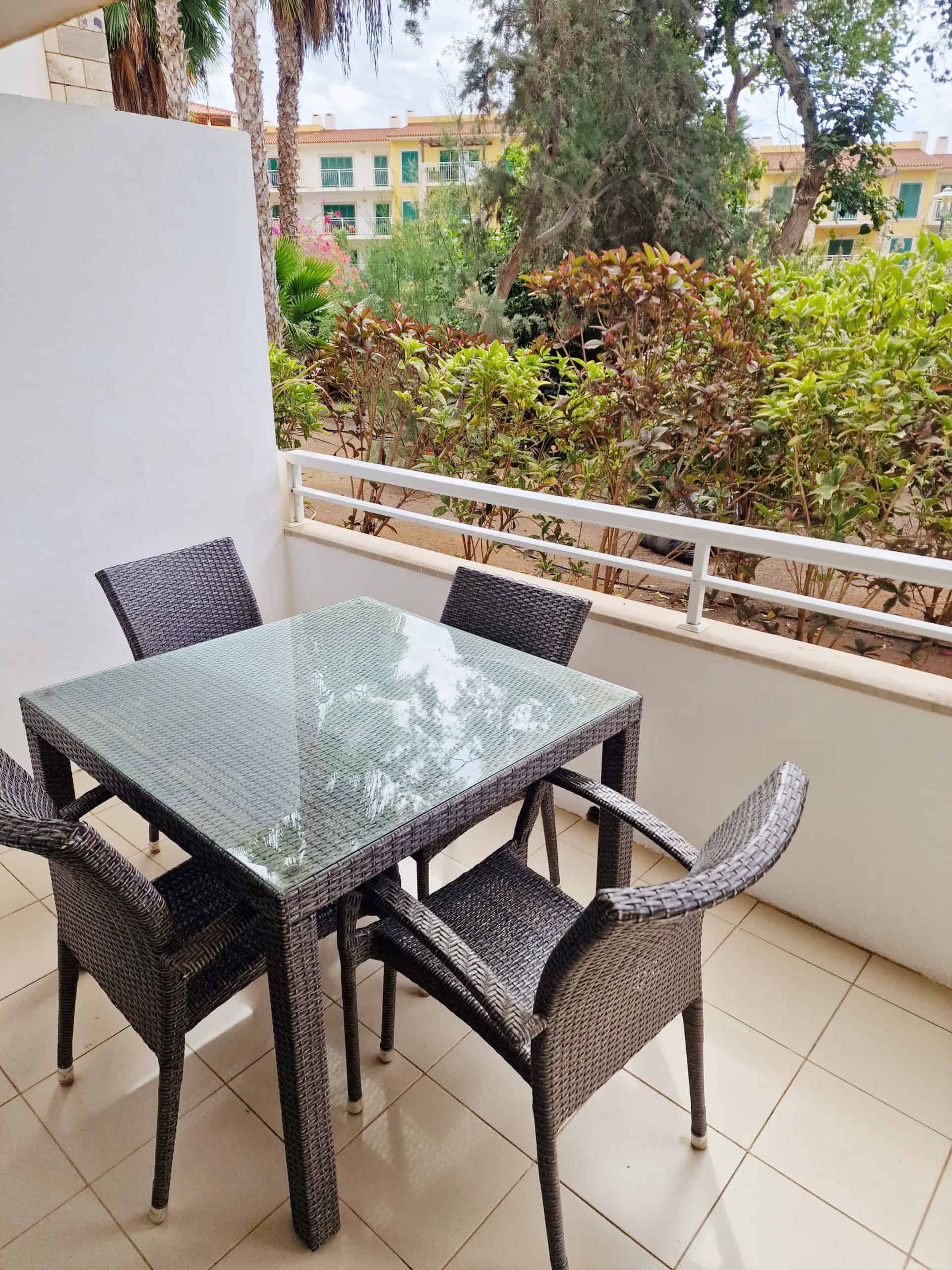 Rear Balcony - 2 Bed Poolside Apartment for Sale: Atriplex, Vila Verde, Sal, Cape Verde