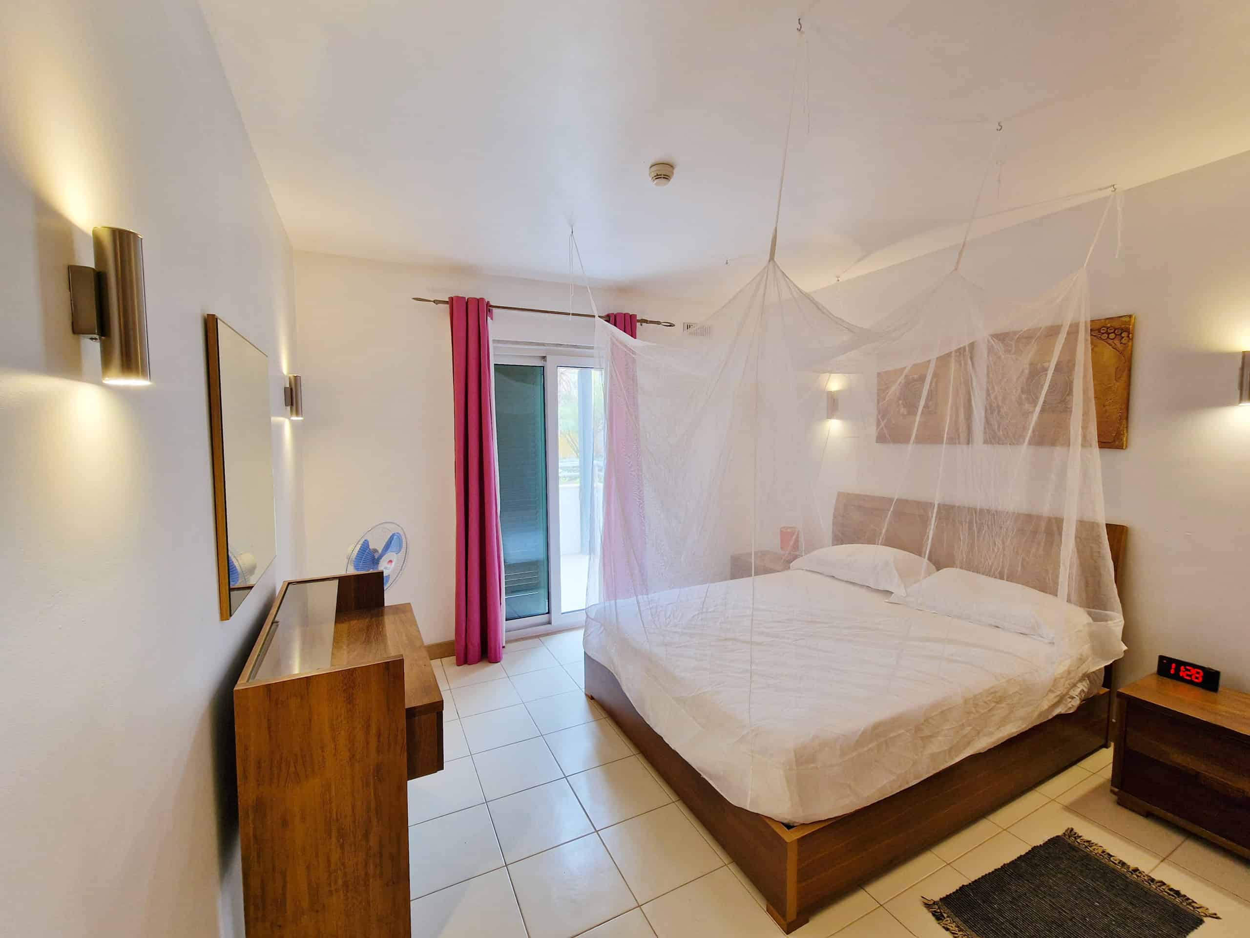 Spacious Double Bedroom - 2 Bed Poolside Apartment for Sale: Atriplex, Vila Verde, Sal, Cape Verde