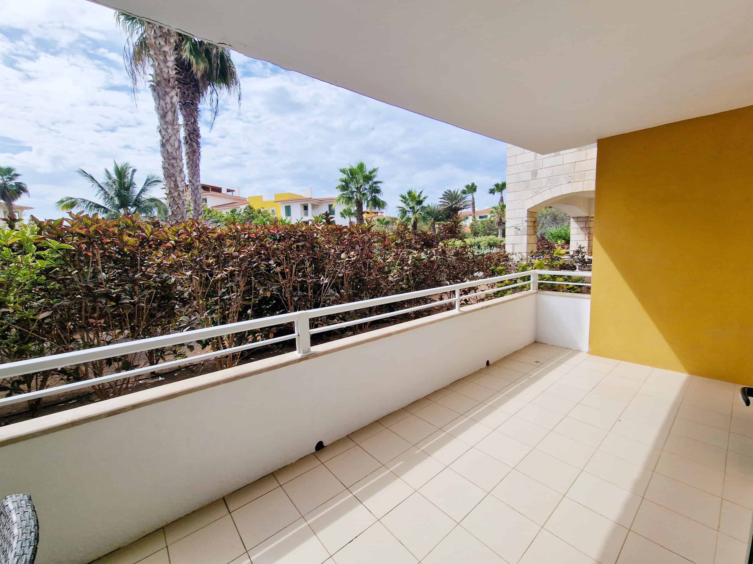 Front Terrace - 2 Bed Poolside Apartment for Sale: Atriplex, Vila Verde, Sal, Cape Verde