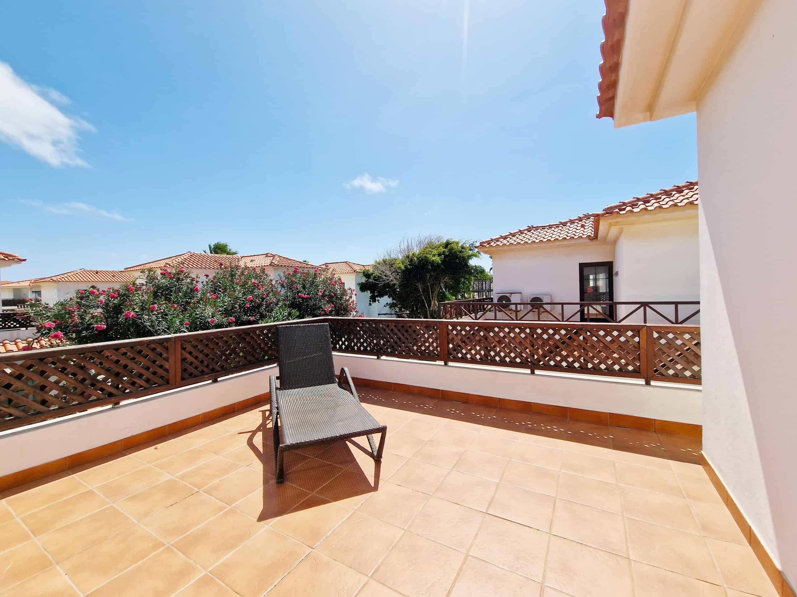 Rear Terrace - Stunning 3 Bed Villa with Wide Ocean Views, Melia Tortuga