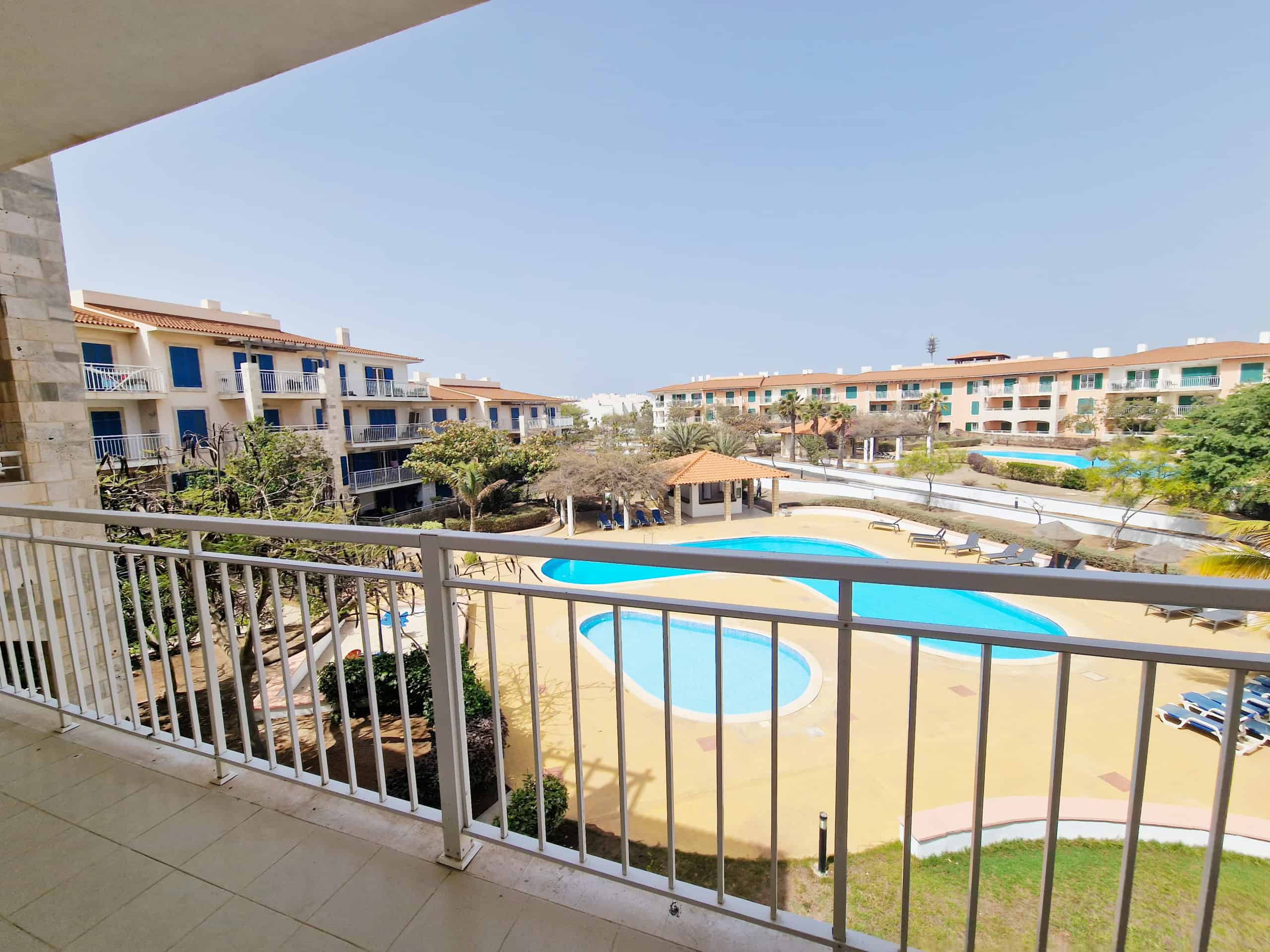 View from Rear Balcony - 2 Bed 2nd Floor Luxury Apartment for Sale, Ficus, Vila Verde