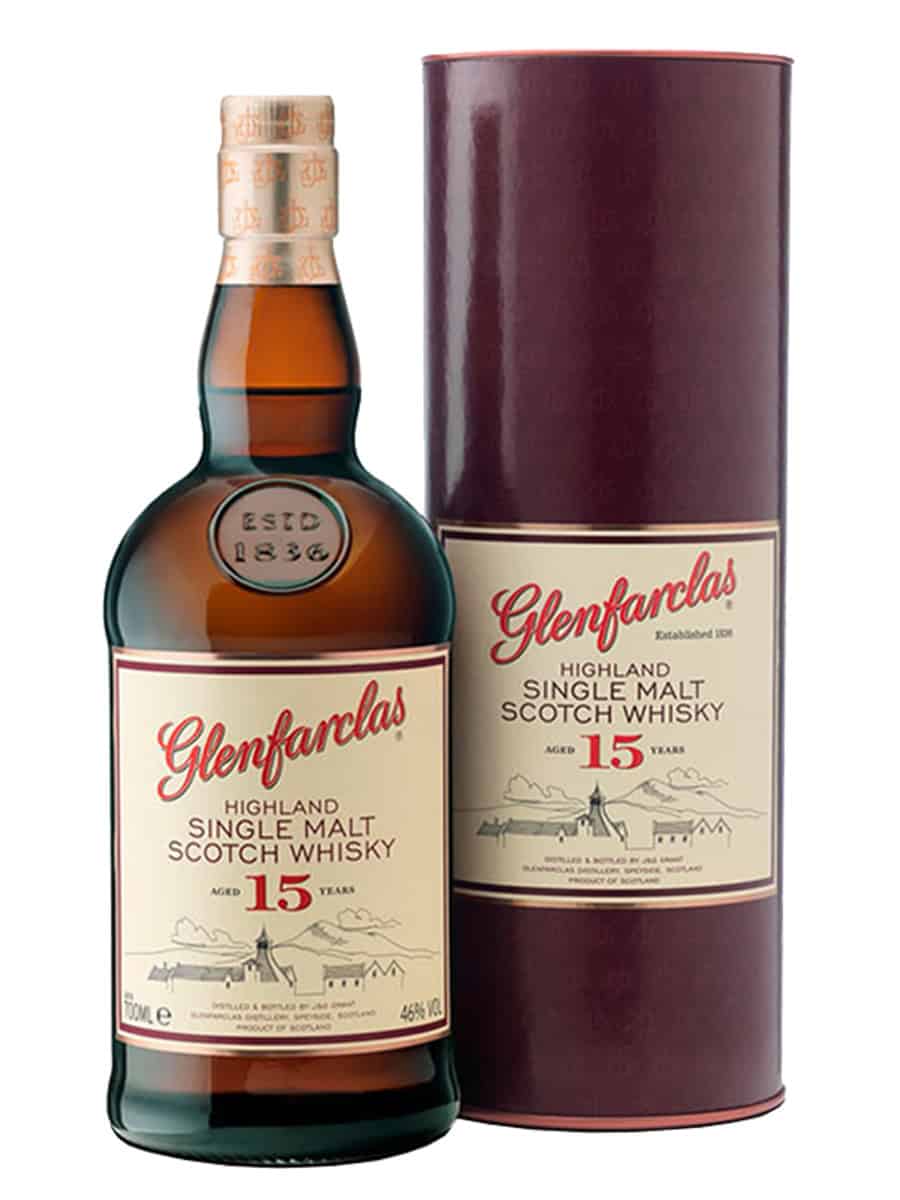 Glenfarclas 15 Year Old Speyside Single Malt Scotch Whisky