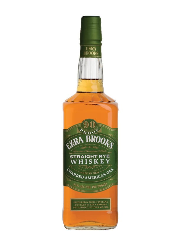 Ezra Brooks Straight Rye Whiskey 90 Proof