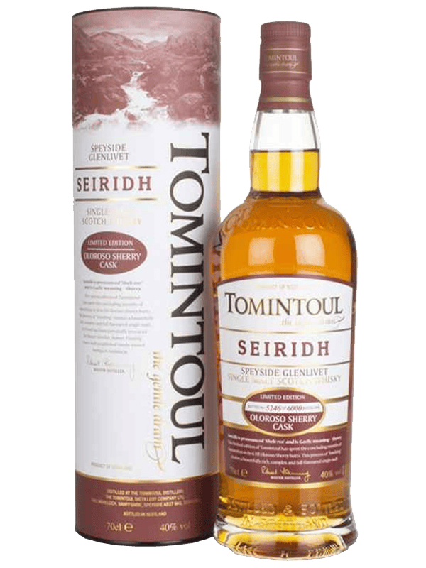 Tomintoul Seiridh Oloroso Sherry Cask Single Malt Whisky
