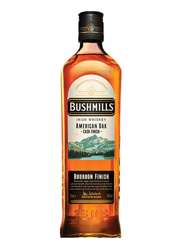 Bushmills American Oak Cask Finish Irish Whiskey