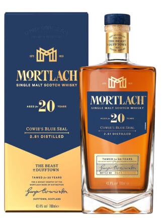 Mortlach 20 Year Old Cowie's Blue Seal Speyside Single Malt Scotch Whisky