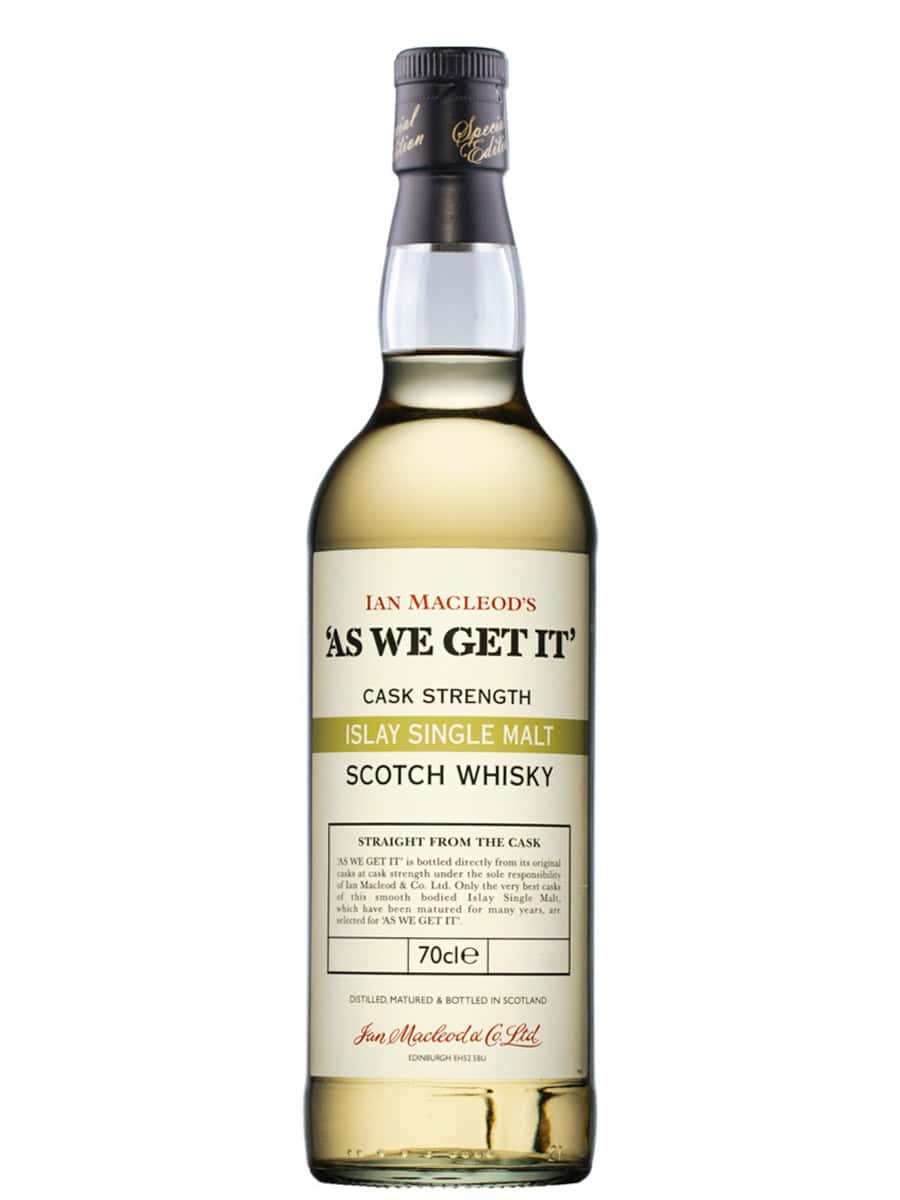 As We Get It Cask Strength Islay Single Malt Whisky