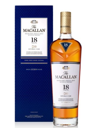 Macallan 18 Year Old Double Cask 2024 Vintage Speyside Single Malt Scotch Whisky 70cl